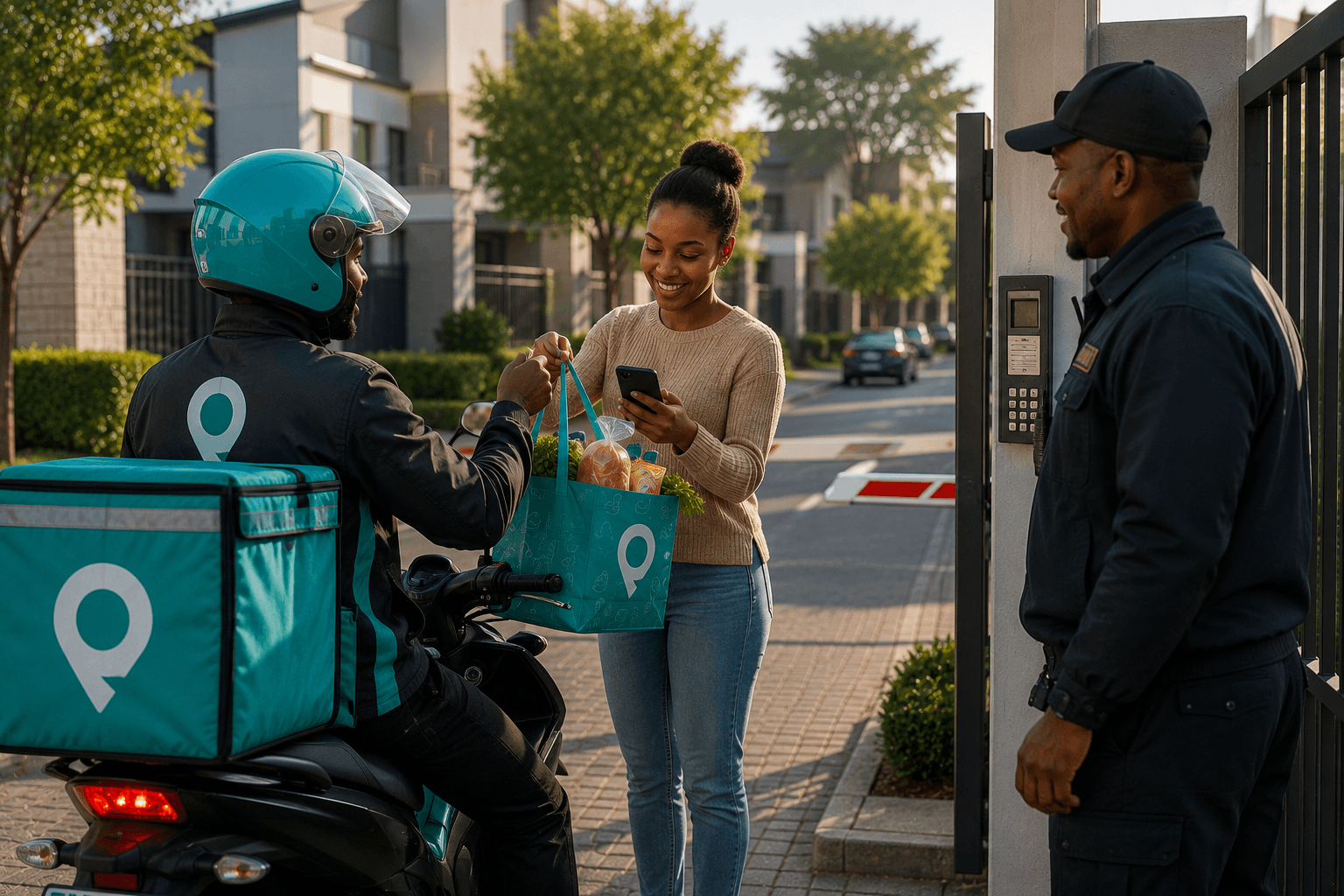 Managing Deliveries More Effectively at Residential Estates